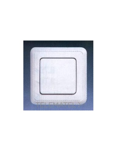PLACA BASCULANTE CENTRAL BLANCO MARFIL