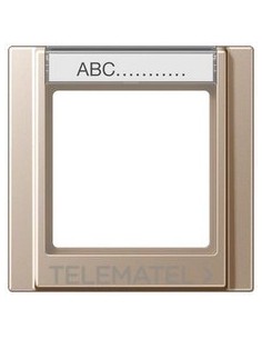 MARCO SIMPLE CON REGLETA 81x81mm CAVA