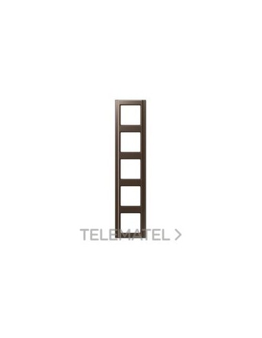 MARCO EMBELLECEDOR TRIPLE 81x365mm MOKKA