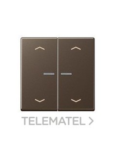 TECLA PULS.2 FS.VISOR/SIMB.MOKA