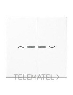 TECLA DBL.VISOR PERS.KNX BL ALP.