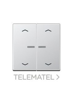 TECLA DBL.PULS.FIJ.VISOR+FLECHA KNX Al
