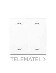 TECLA DBL.PULS.KNX 2 FASES A500 BL ALP.