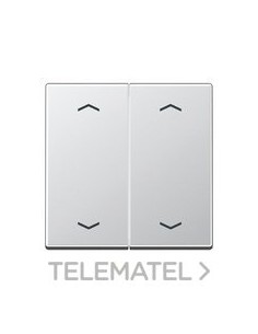 TECLA DBL.PULS.KNX 2 FASES Al
