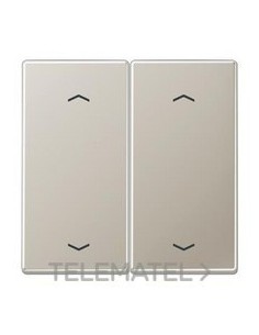 TECLA DBL.KNX P/PULS.2 FASES FIJ.MEDIA