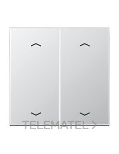 TECLA DBL.KNX 2 FASES P/PULS.Al