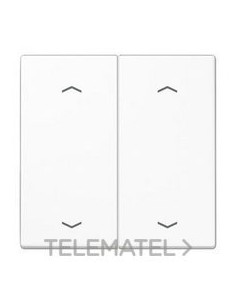 TECLA DBL.KNX 2 FASES FIJ.MEDIA BL ALP.