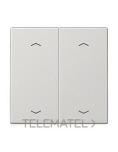 TECLA DBL.KNX 2 FASES FIJ.MEDIA GCL.