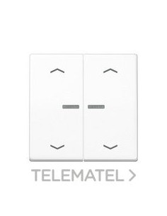 TECLA VISOR SIMB.KNX 2 FASES AS500 BL