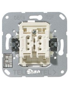 PULSADOR SENCILLO KNX 2 FASES FIJ.MEDIA