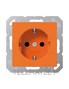 ENCHUFE SCHUKO® 16A 250V AS NARANJA