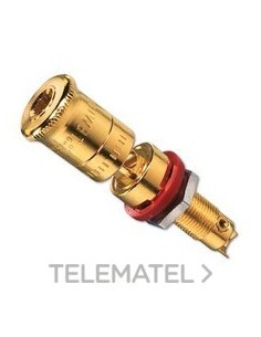 TOMA PARA ALTAVOZ HIGH-END ANILLA ROJA