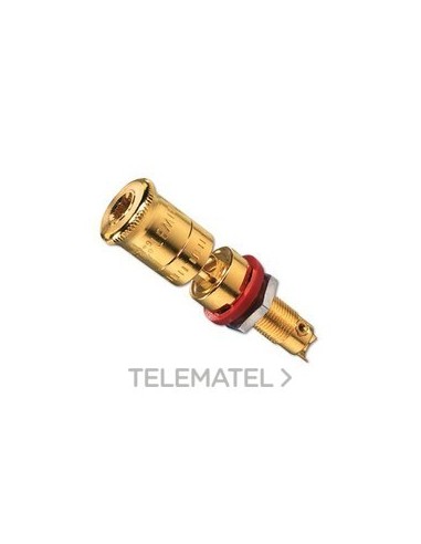 TOMA PARA ALTAVOZ HIGH-END ANILLA ROJA