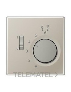 TERMOSTATO SUELO RADIANTE ACERO