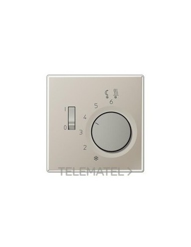 TERMOSTATO SUELO RADIANTE ACERO