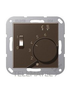 TERMOSTATO SUELO RADIANTE 10A 250V MOKKA