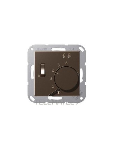 TERMOSTATO SUELO RADIANTE 10A 250V MOKKA