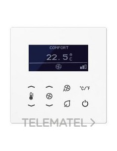 TERMOSTATO P/FAN-COIL 4 TUB.BL ALP.
