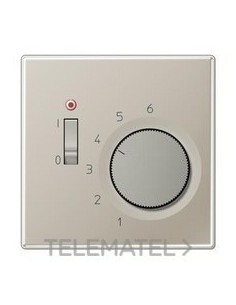 TERMOSTATO CALEFACCIÓN 10A 230V ACERO