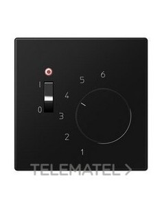 TERMOSTATO AC 230 V LS NEGRO MATE