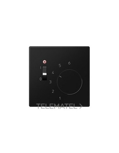 TERMOSTATO AC 230 V LS NEGRO MATE