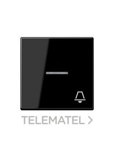 TECLA SIMPLE VISOR SÍMBOLO CAMPANA NEGRO