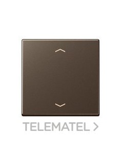 TECLA SIMPLE PULSADOR PERSIANA A MOKKA