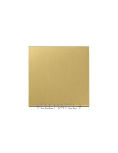 TECLA SIMPLE PULSADOR LS LATÓN CLARO