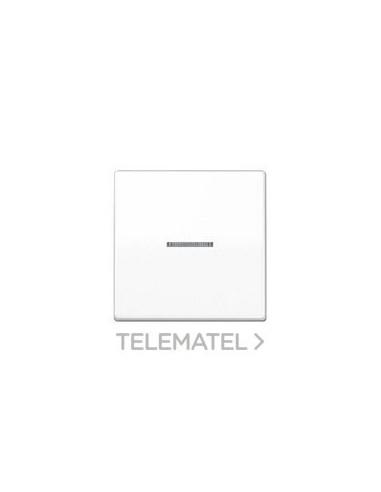 TECLA SIMPLE CON VISOR AS BLANCO ALPINO