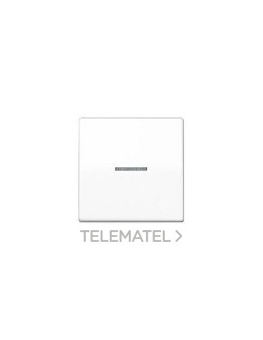 TECLA SIMPLE CON VISOR AS BLANCO ALPINO