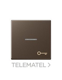 TECLA SÍMBOLO PUERTA CON VISOR MOKKA