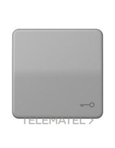 TECLA SÍMBOLO PUERTA GRIS