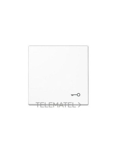 TECLA SÍMBOLO PUERTA BLANCO ALPINO