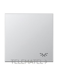 TECLA SÍMBOLO LUZ ALUMINIO