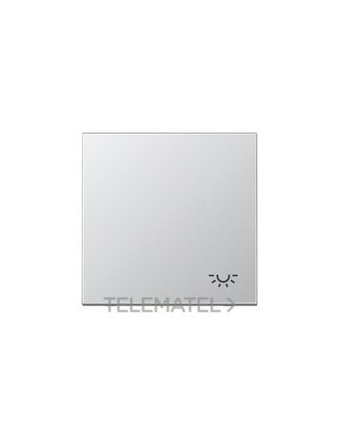 TECLA SÍMBOLO LUZ ALUMINIO