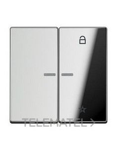 TECLA SENSORA UNIVERSAL DOBLE CROMADO