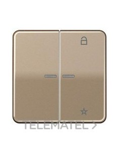 TECLA SENSORA UNIVERSAL BRONCE-ORO