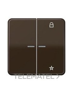 TECLA SENSORA ENET MARRÓN