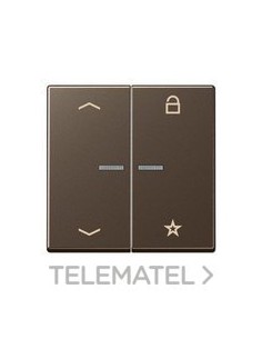 TECLA SENSORA ENET CON FLECHAS MOKKA