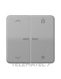 TECLA SENSORA ENET CON FLECHAS GRIS