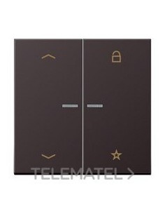 TECLA SENSORA ENET CON FLECHAS DARK