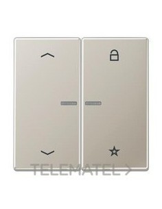 TECLA SENSORA ENET CON FLECHAS ACERO