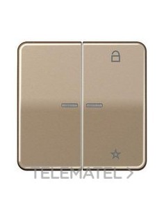 TECLA SENSORA ENET BRONCE-ORO