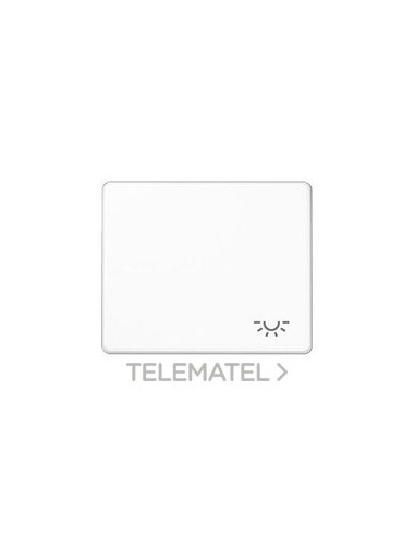 TECLA SENCILLO SÍMBOLO LUZ BLANCO ALPINO