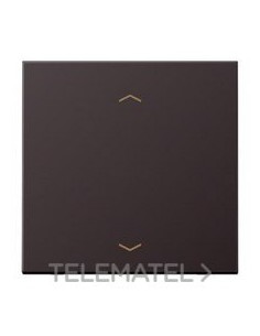 TECLA PULSADOR SIMPLE PERSIANAS LS DARK