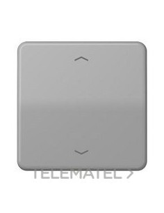 TECLA PULSADOR SIMPLE PERSIANA CD GRIS