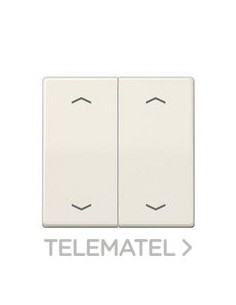 TECLA PULSADOR SIMPLE PERSIANA AS BLANCO