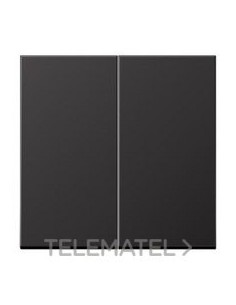 TECLA PULSADOR DOBLE LS DARK