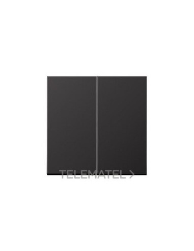 TECLA PULSADOR DOBLE LS DARK