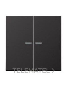 TECLA PULSADOR DOBLE LS CON VISOR A DARK